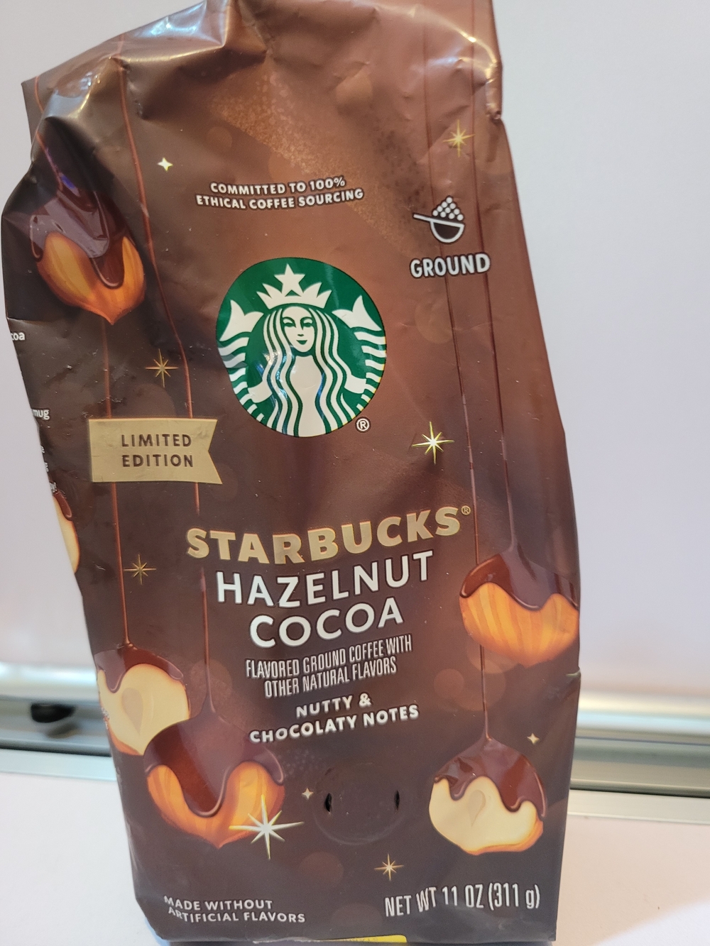 Starbucks Hazelnut Cocoa Ground Coffee - Brown